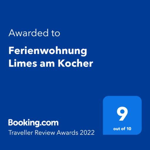 Huttlingen Ferienwohnung Limes Am Kocher מראה חיצוני תמונה